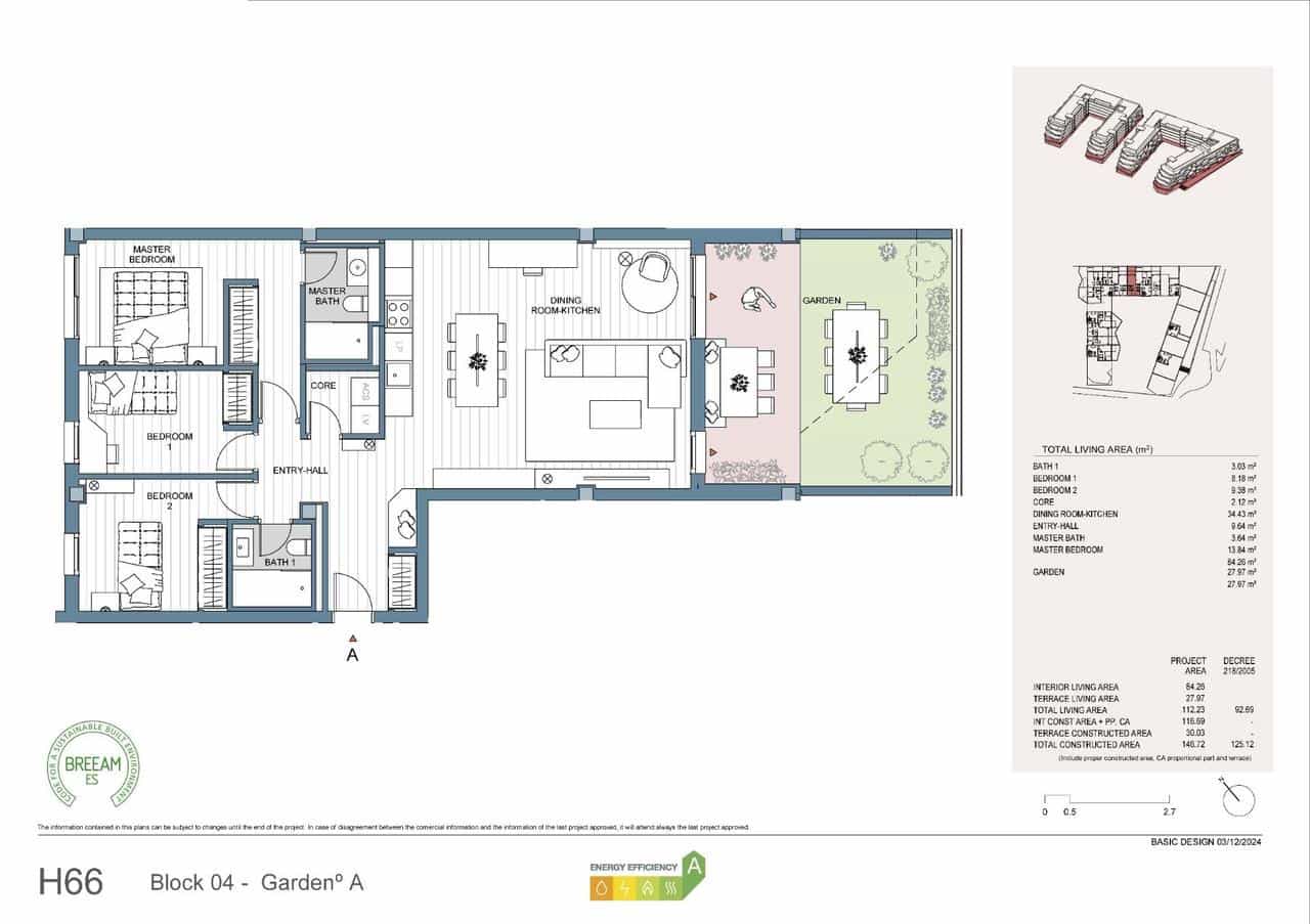 3 sypialnia Apartament na sprzedaż w Mijas z basenem - 569 250 € (Ref: 9907767)