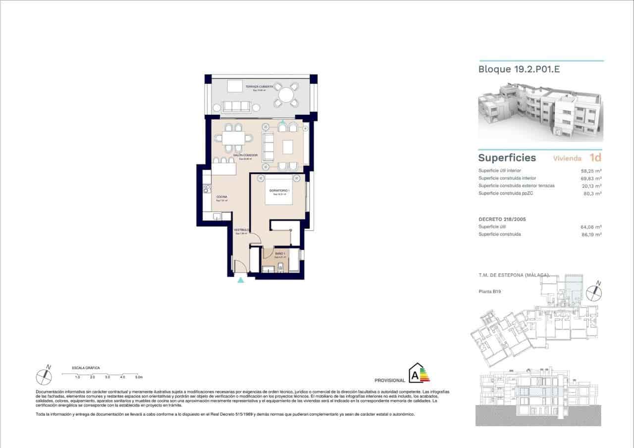 1 quarto Apartamento para venda em New Golden Mile com piscina - 341 000 € (Ref: 9907810)