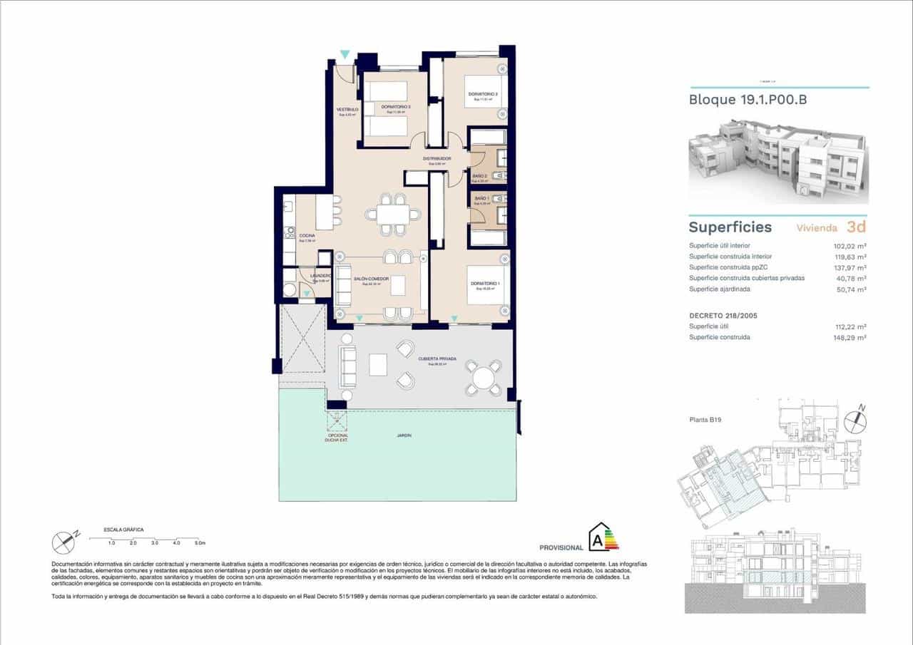 3 Zimmer Apartment zu verkaufen in New Golden Mile mit Pool - 553.000 € (Ref: 9907828)