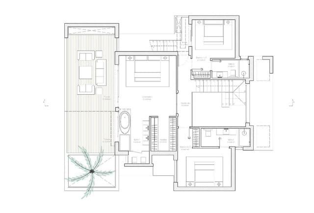 5 makuuhuone Huvila myytävänä paikassa Parque Central, Estepona mukana uima-altaan - 2 650 000 € (Ref: 9907836)