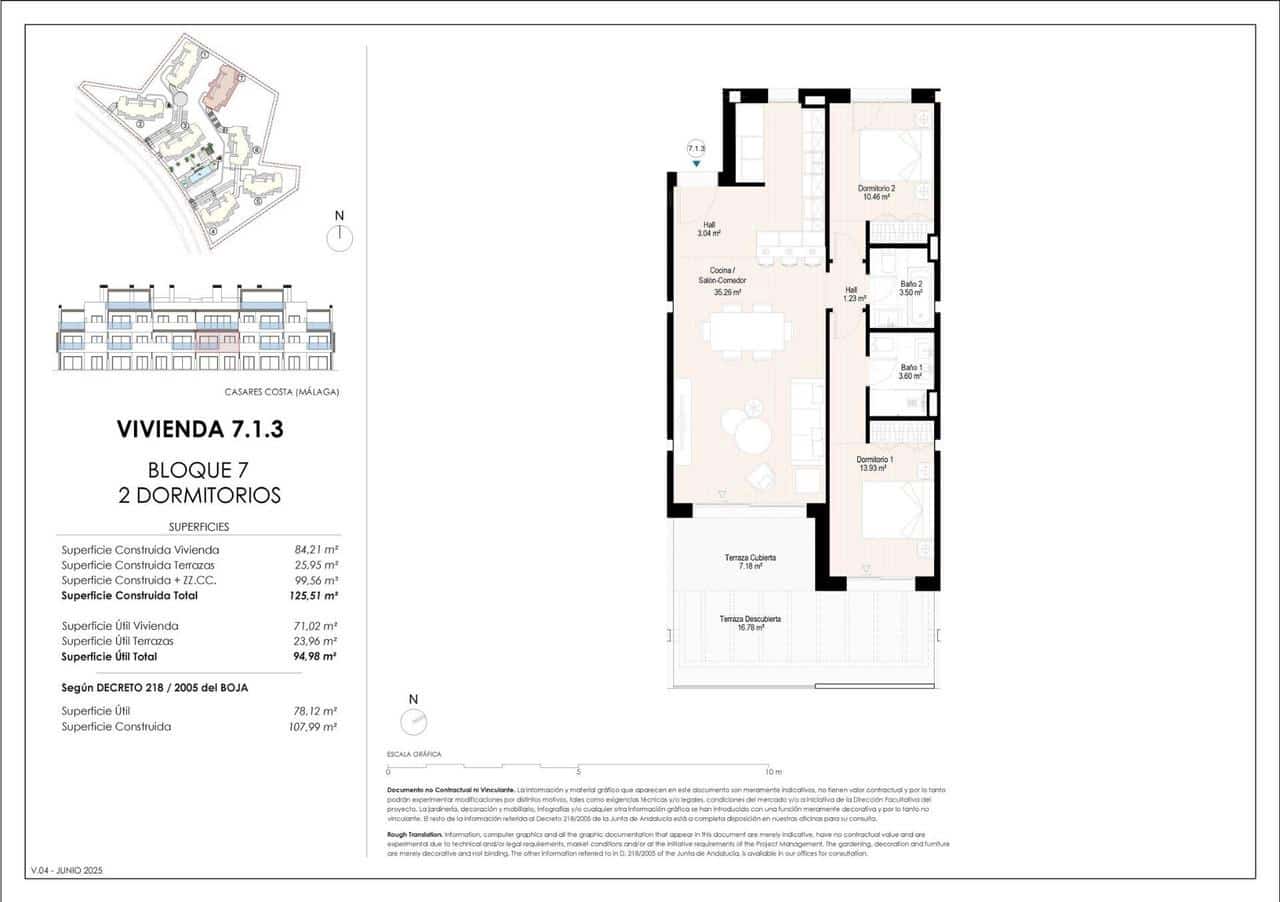 2 sypialnia Apartament na sprzedaż w Casares z basenem - 587 600 € (Ref: 9907837)