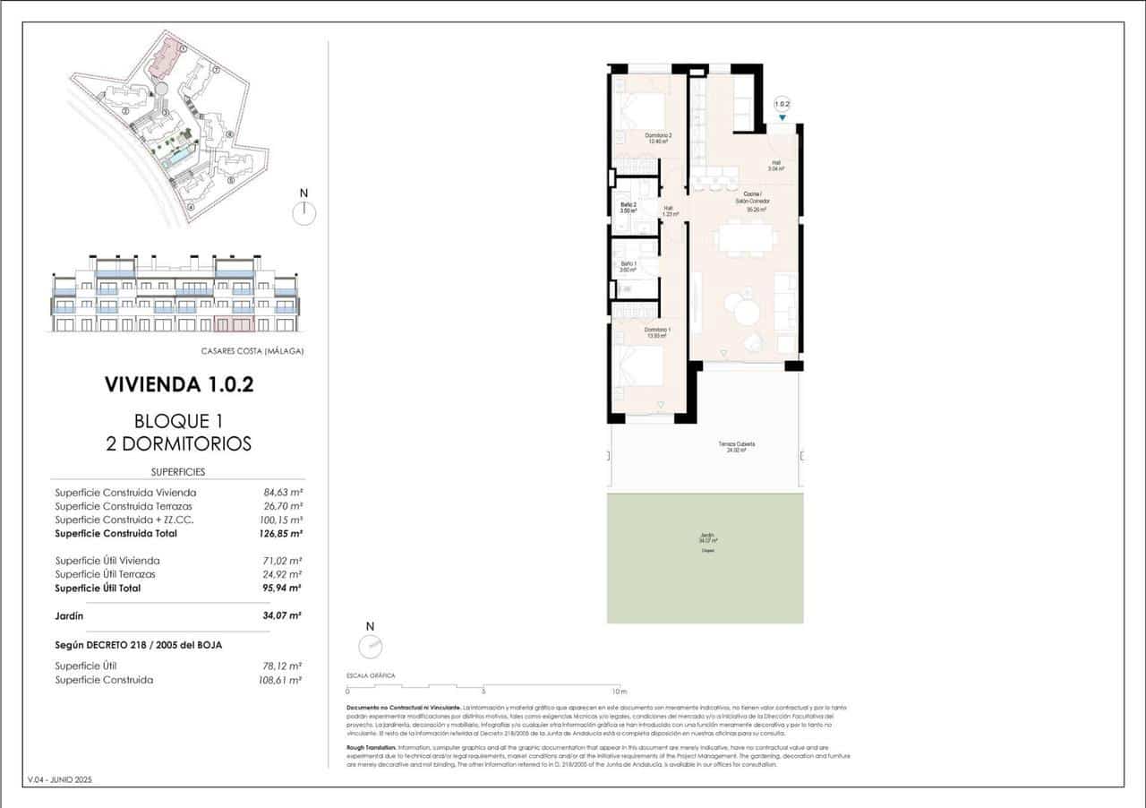 2 Zimmer Apartment zu verkaufen in Casares mit Pool - 450.900 € (Ref: 9907839)