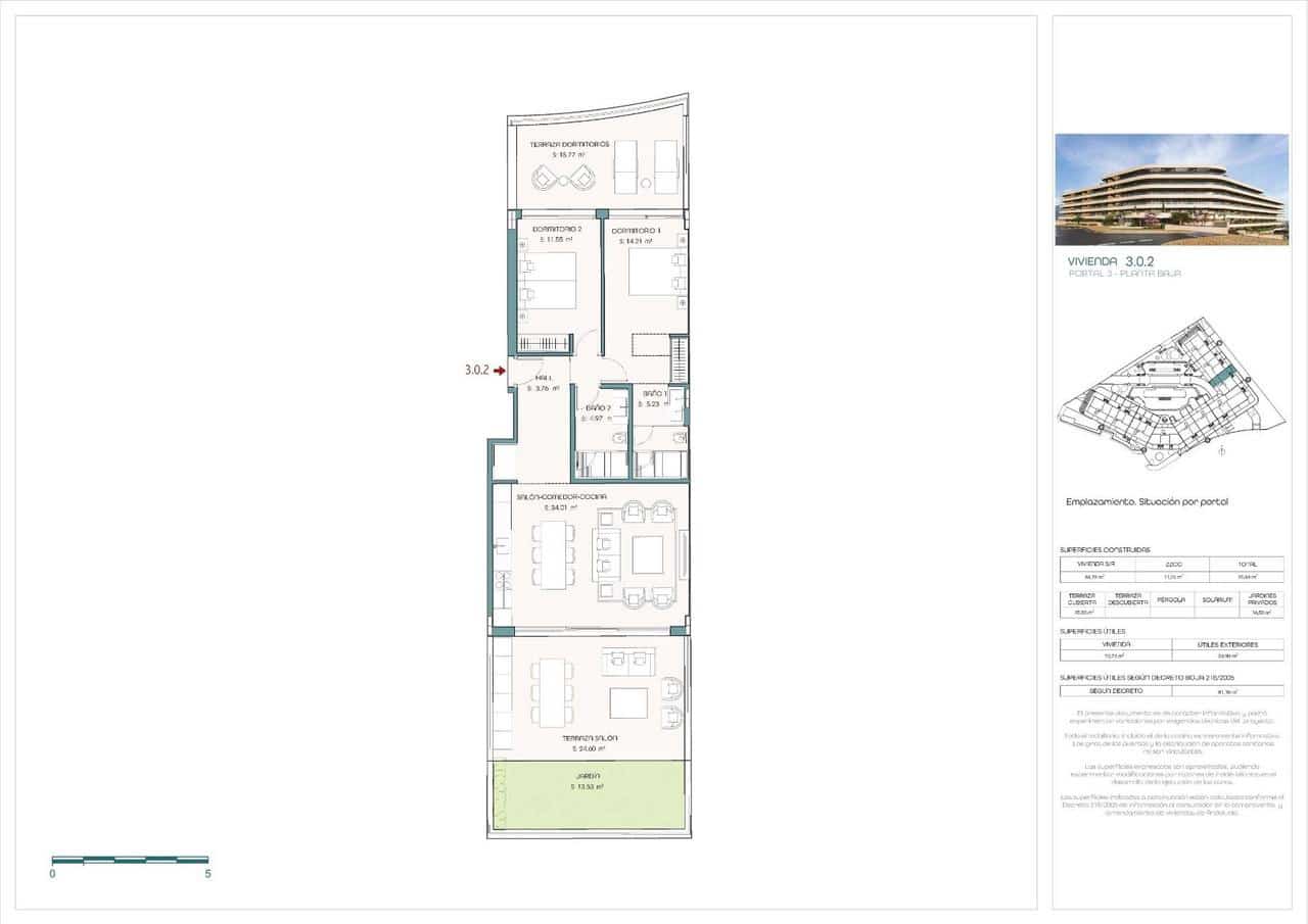 2 sypialnia Apartament na sprzedaż w Estepona z basenem - 570 000 € (Ref: 9907870)