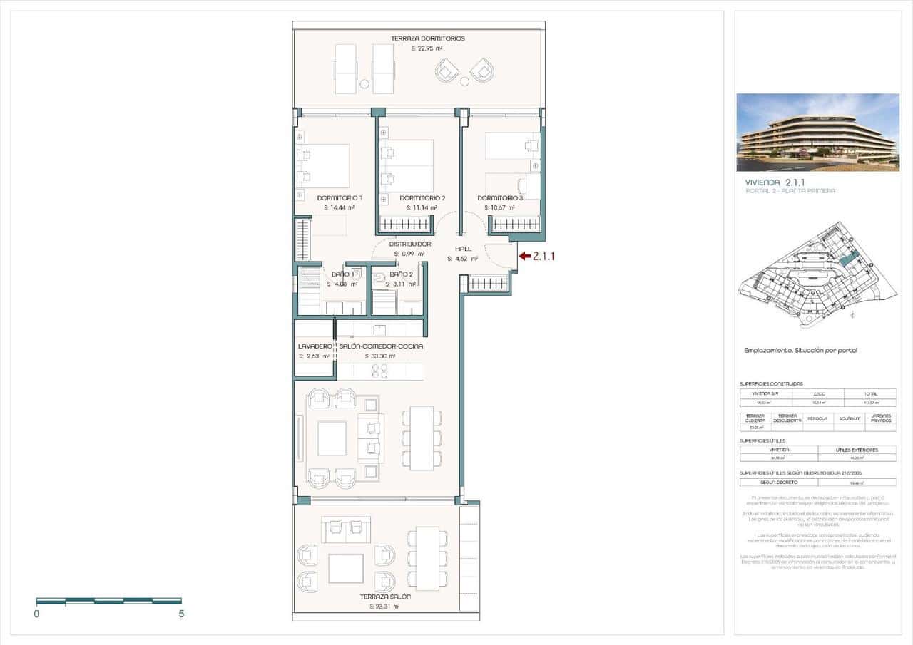 3 chambre Appartement à vendre à Estepona avec piscine - 780 000 € (Ref: 9907871)