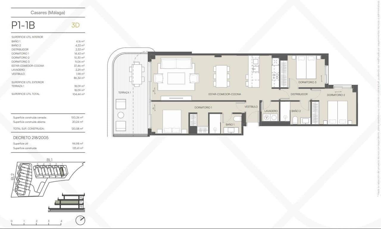 3 Zimmer Apartment zu verkaufen in Casares mit Pool - 469.000 € (Ref: 9907879)