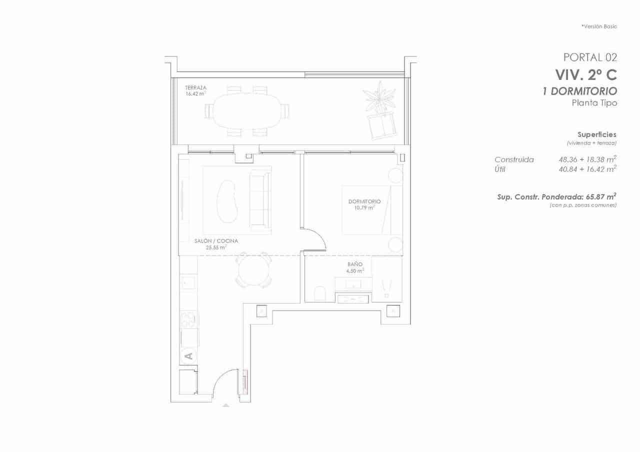 1 quarto Apartamento para venda em Fuengirola com piscina - 303 450 € (Ref: 9907884)