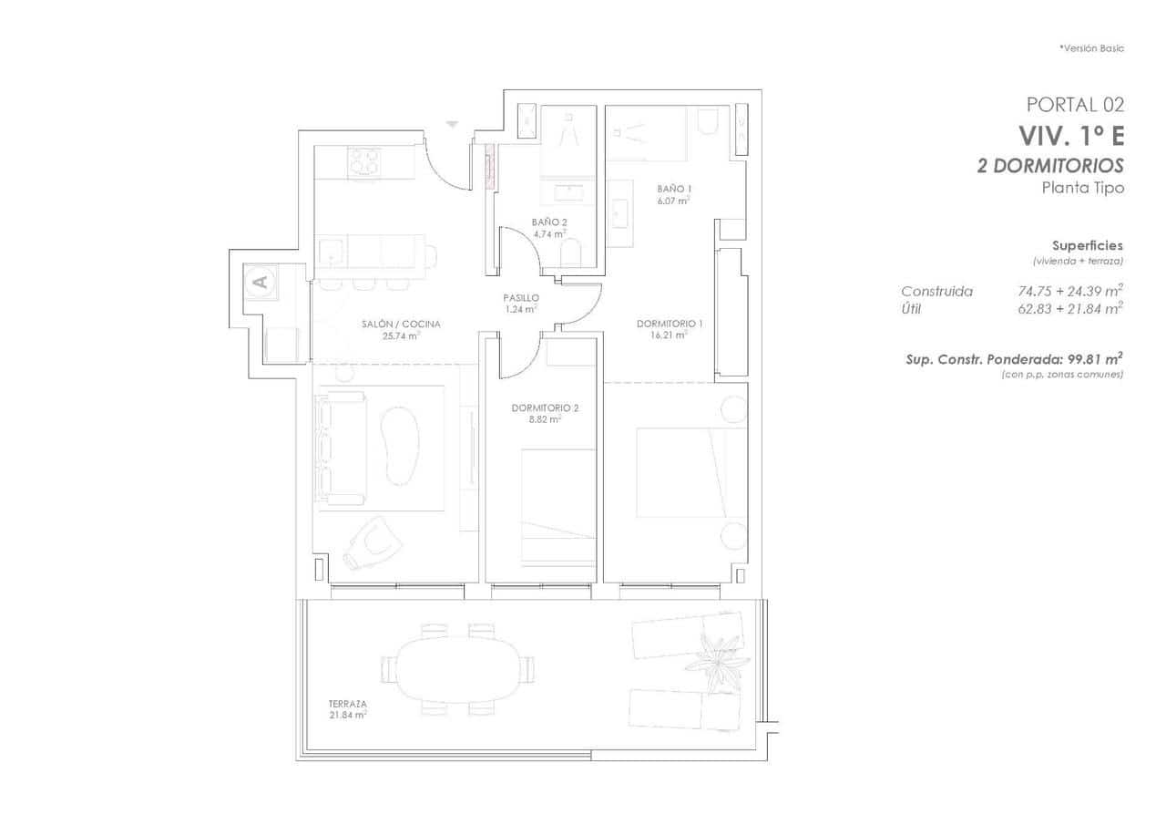2 quarto Apartamento para venda em Fuengirola com piscina - 324 450 € (Ref: 9907885)