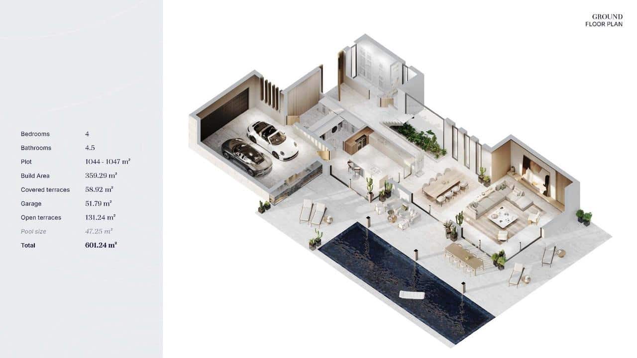 4 Zimmer Villa zu verkaufen in Bel-Air mit Pool - 2.550.000 € (Ref: 9907892)