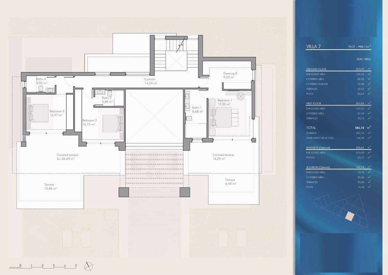 4 Zimmer Villa zu verkaufen in Bel-Air mit Pool - 2.400.000 € (Ref: 9907897)