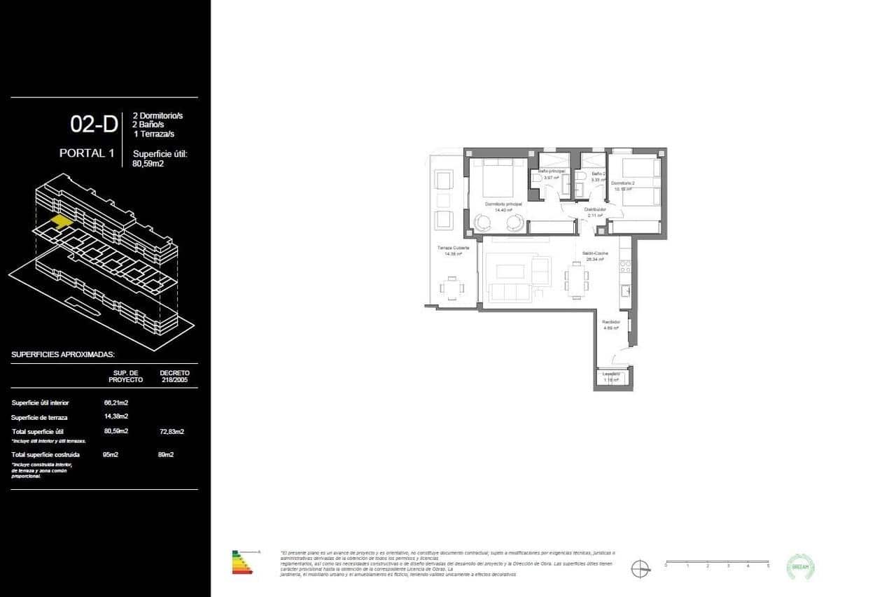2 quarto Apartamento para venda em Torremolinos com piscina - 440 000 € (Ref: 9907904)