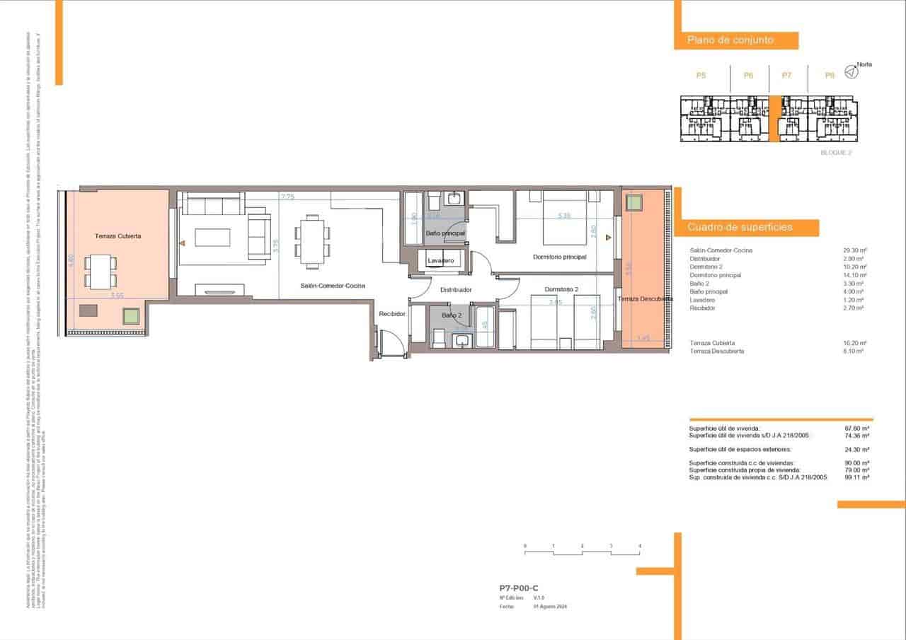 2 soverom Leilighet til salgs i Benalmadena med svømmebasseng garasje - € 338 900 (Ref: 9907908)