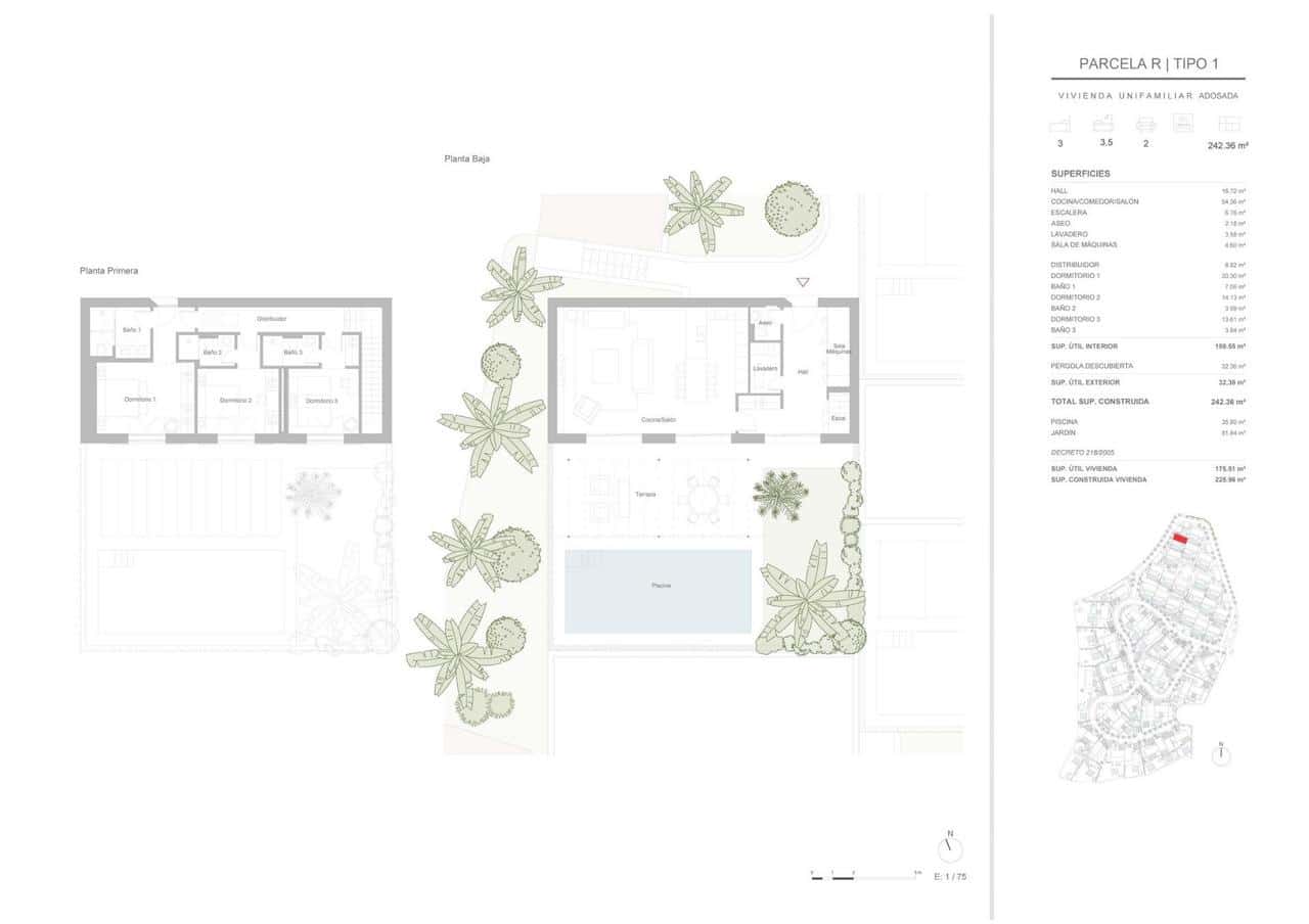 3 soveværelse Byhus til salg i Sotogrande med swimmingpool - € 1.034.000 (Ref: 9907909)