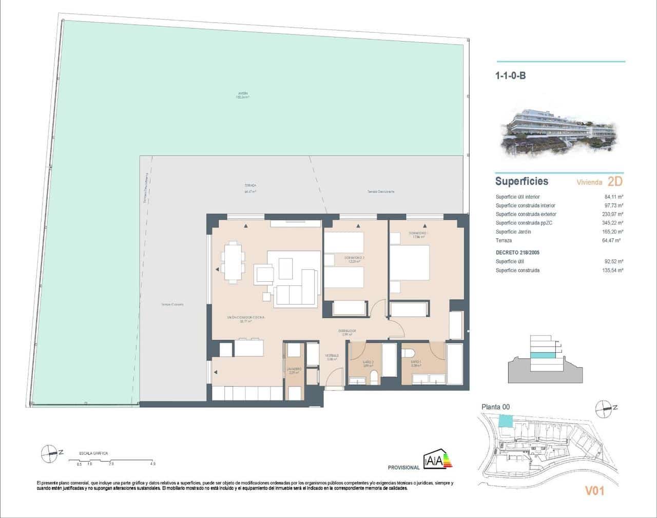 2 bedroom Apartment for sale in New Golden Mile with pool garage - € 489,000 (Ref: 9907920)