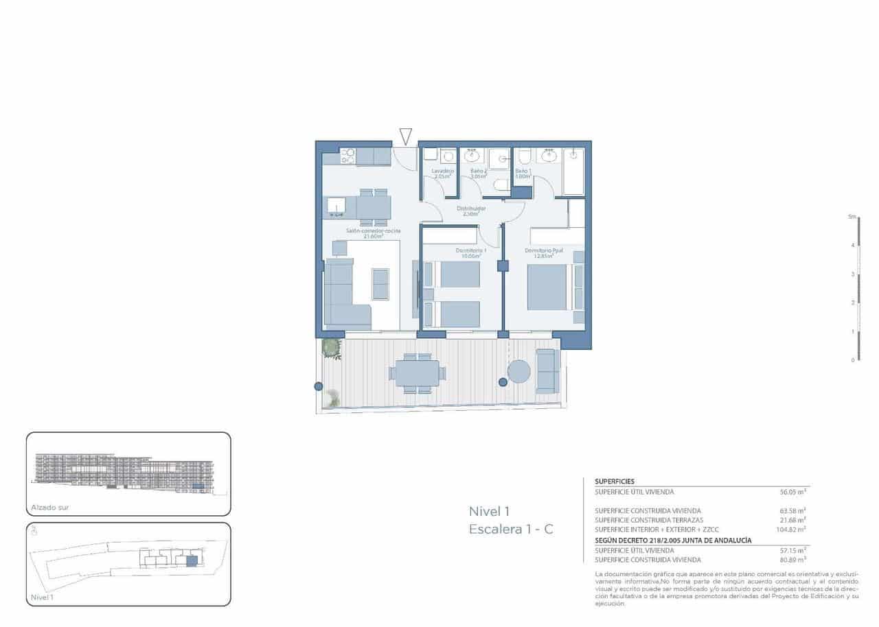 2 soverom Leilighet til salgs i Fuengirola med svømmebasseng - € 339 000 (Ref: 9907927)