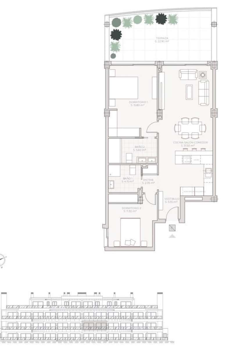 2 chambre Appartement à vendre à Mijas avec piscine - 475 000 € (Ref: 9907940)