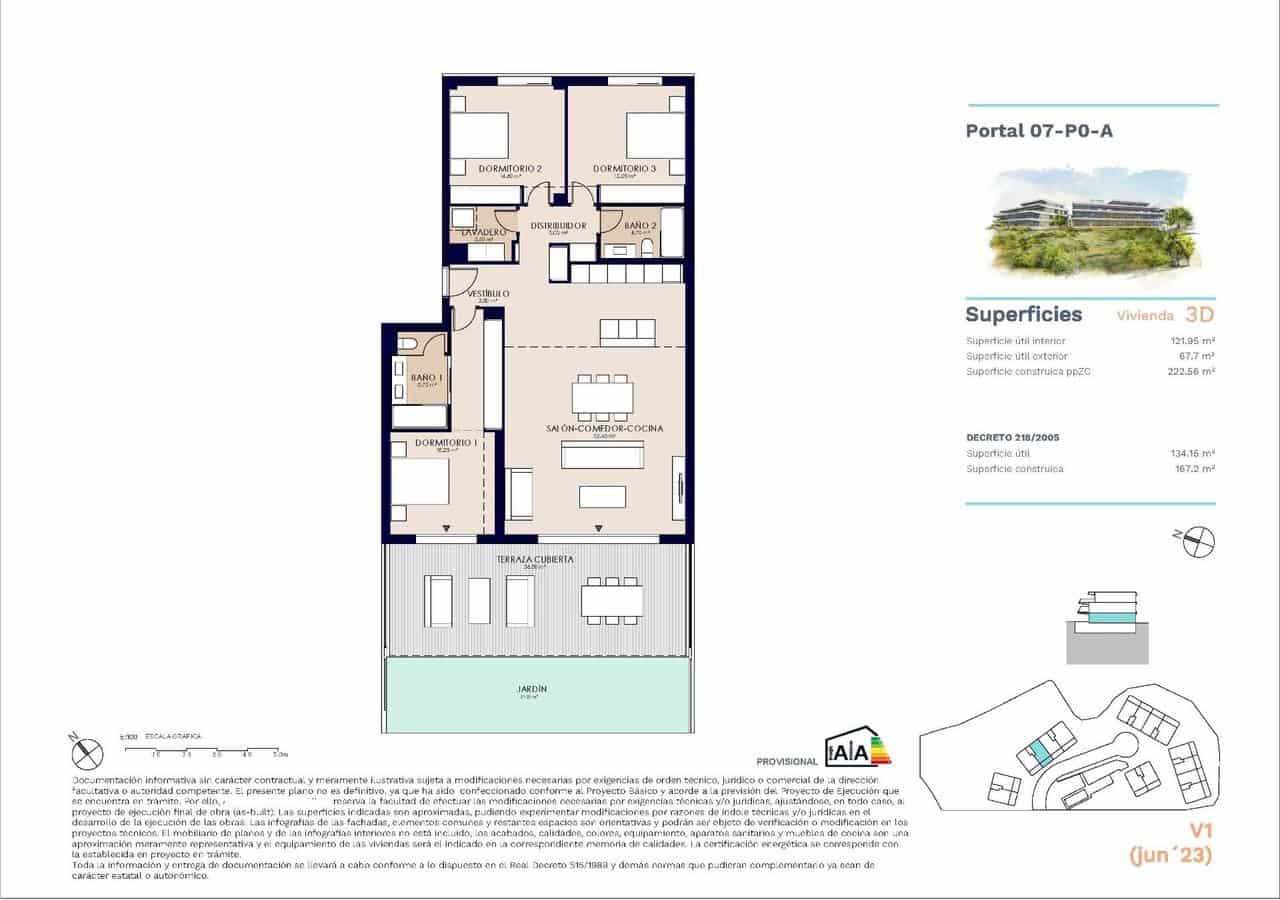 Apartamento de 3 habitaciones en New Golden Mile en venta con piscina - 762.000 € (Ref: 9907948)