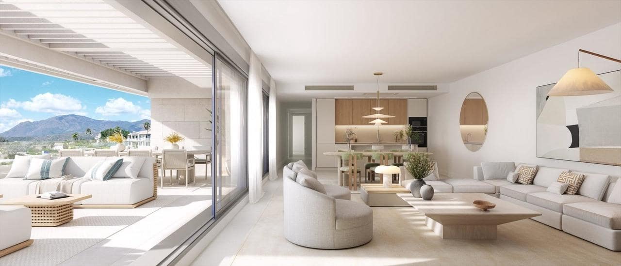 3 soveværelse Lejlighed til salg i New Golden Mile med swimmingpool garage - € 660.000 (Ref: 9907948)