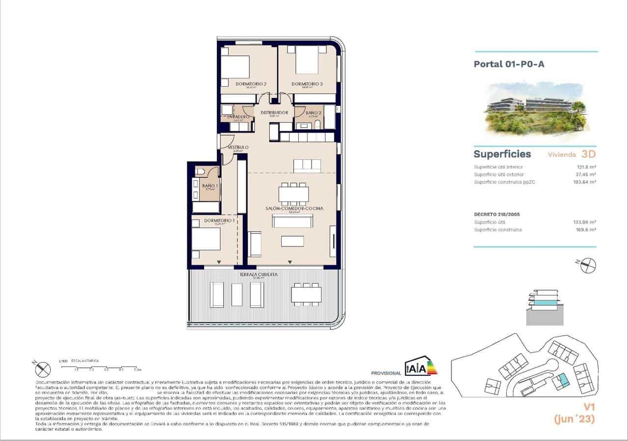 3 soveværelse Lejlighed til salg i New Golden Mile med swimmingpool garage - € 660.000 (Ref: 9907948)