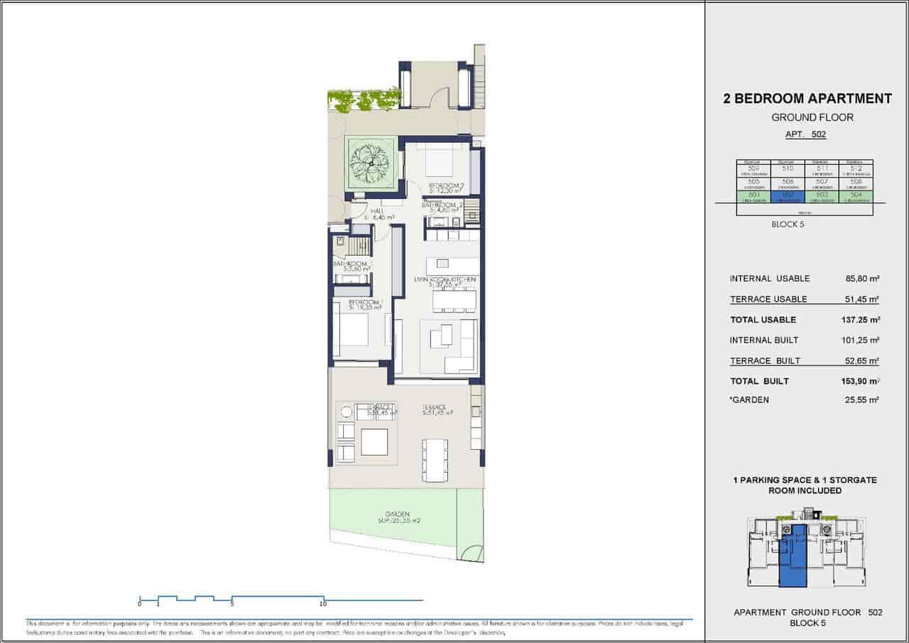 2 bedroom Apartment for sale in Estepona with pool - € 669,465 (Ref: 9907953)