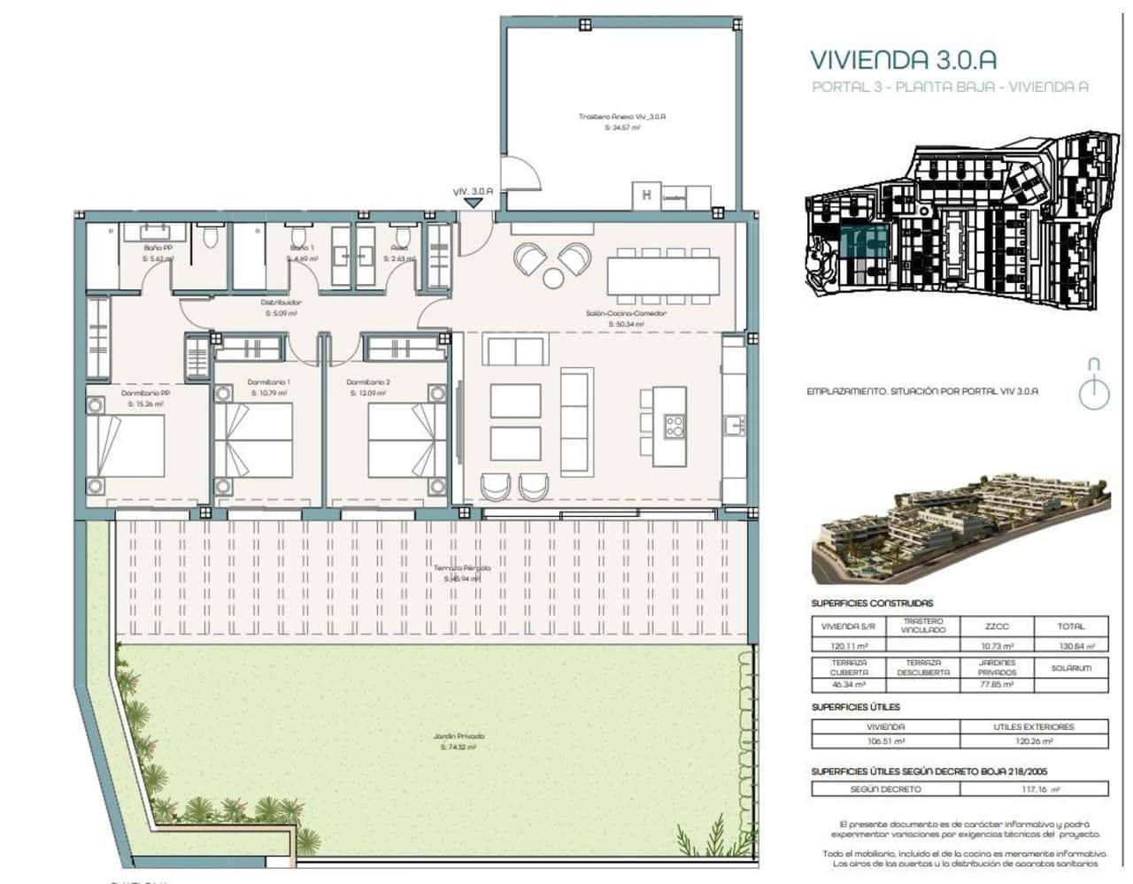 3 Zimmer Apartment zu verkaufen in Estepona mit Pool - 859.000 € (Ref: 9907956)
