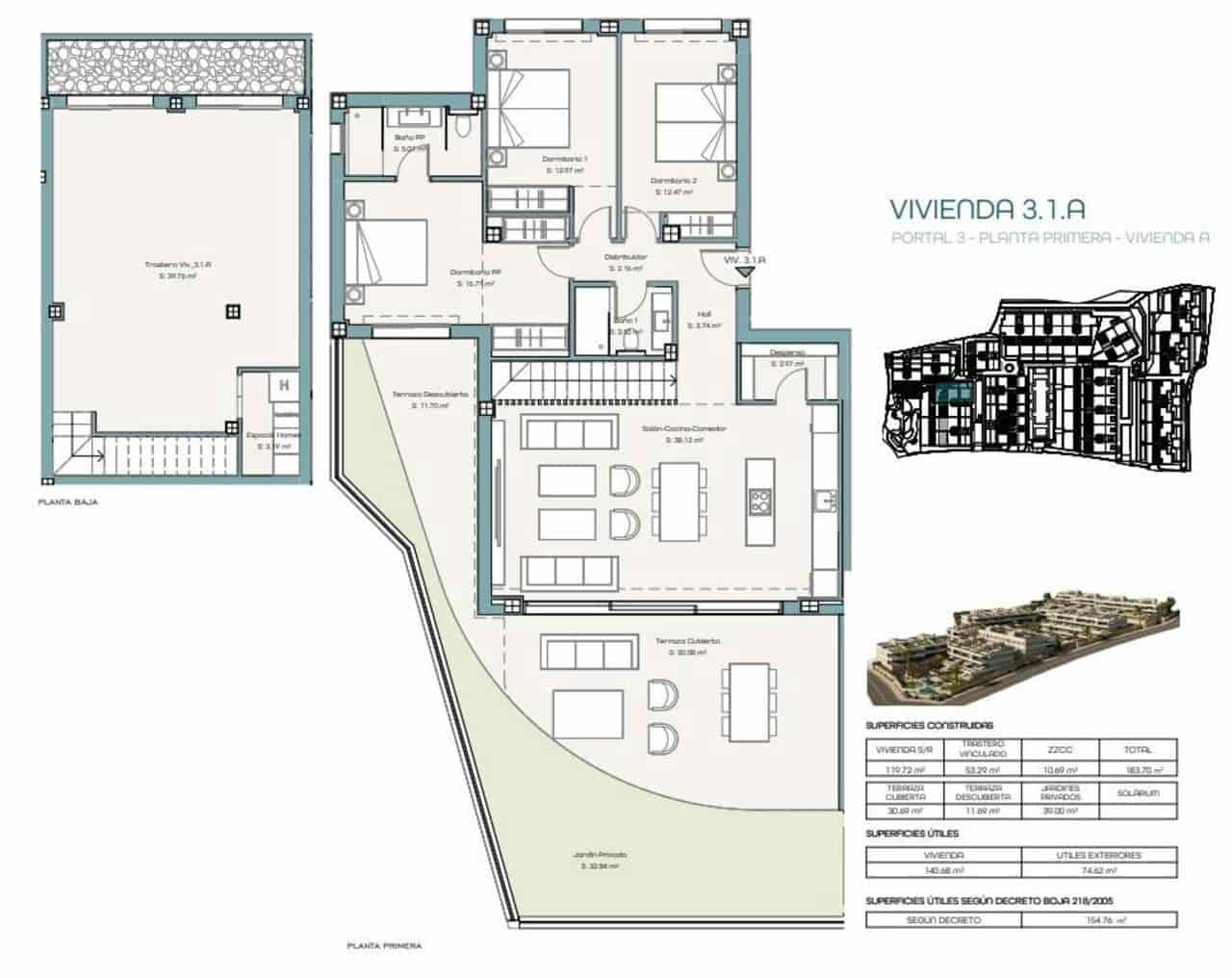 3 slaapkamer Appartement te koop in Estepona met zwembad - € 839.000 (Ref: 9907957)