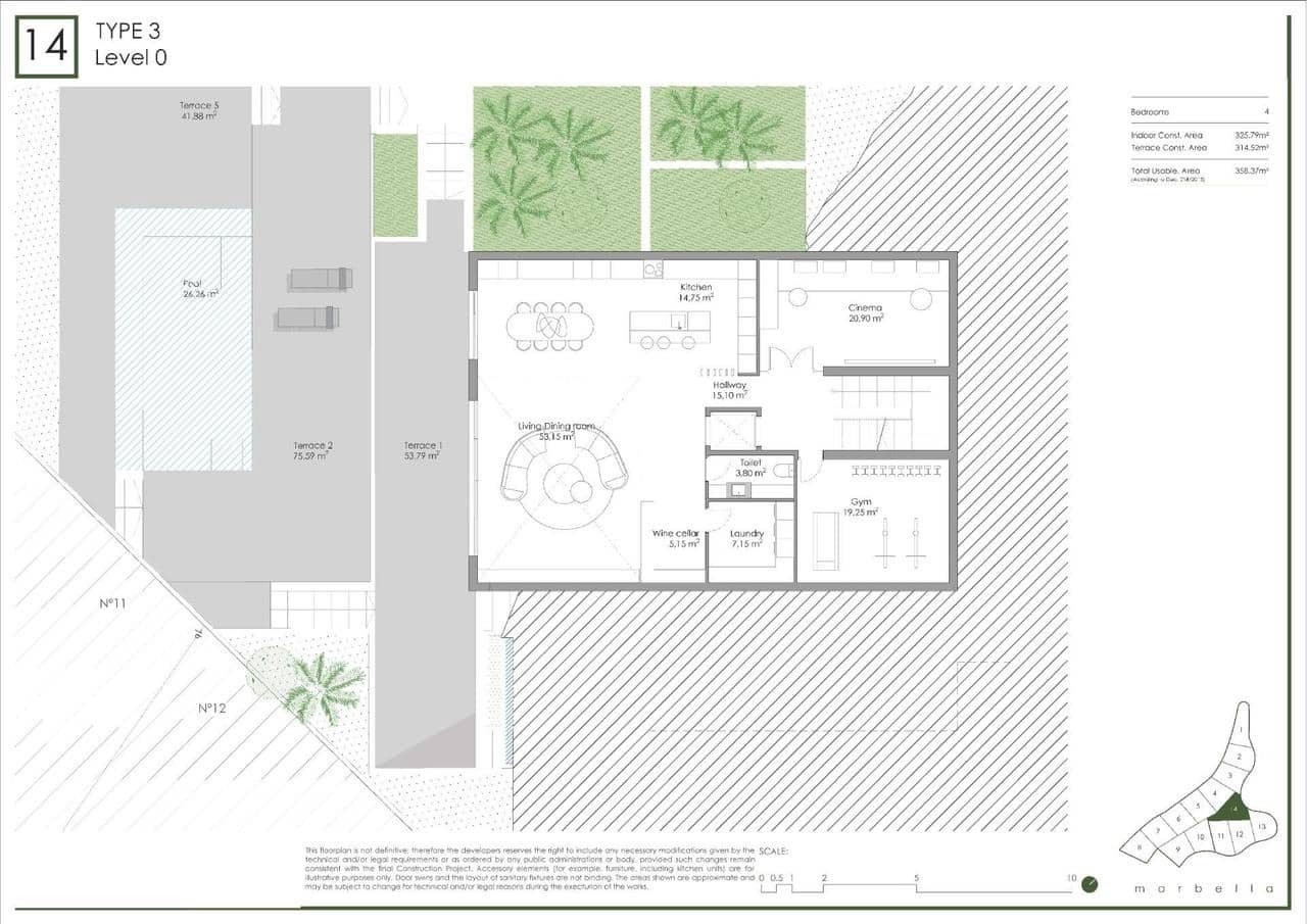 4 soveværelse Villa til salg i Marbella med swimmingpool - € 2.850.000 (Ref: 9907967)