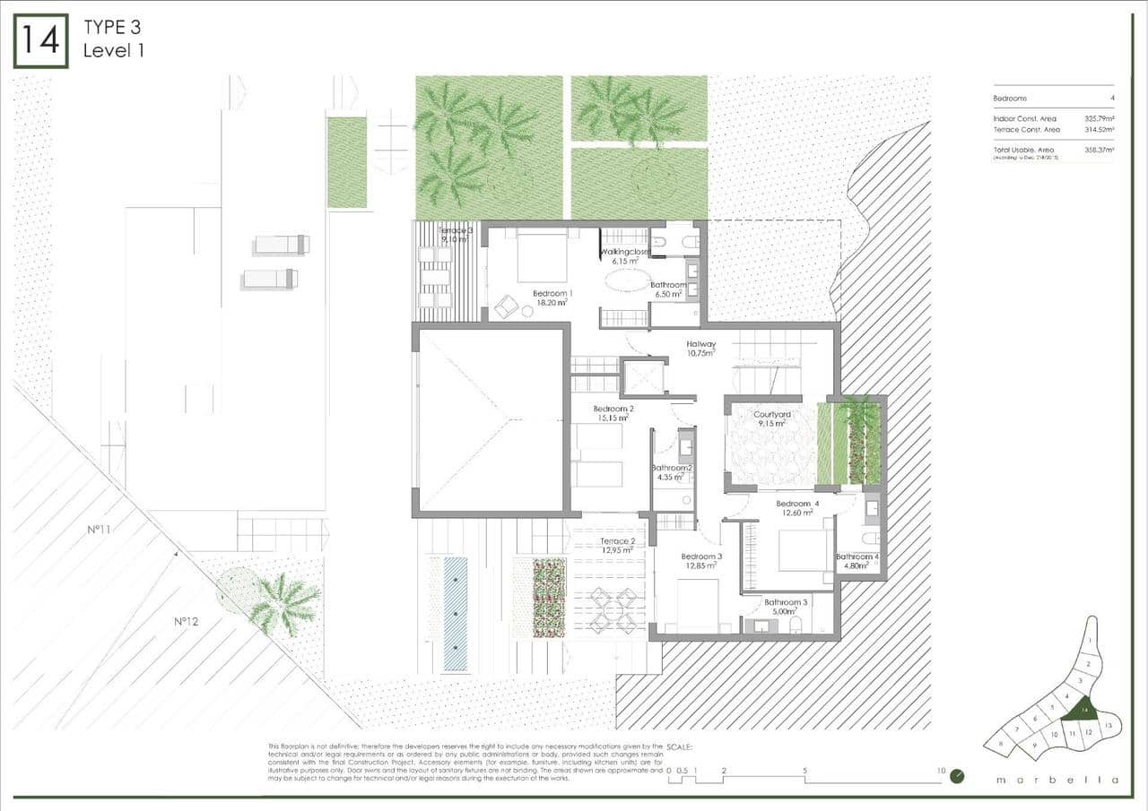 4 soveværelse Villa til salg i Marbella med swimmingpool - € 2.850.000 (Ref: 9907967)