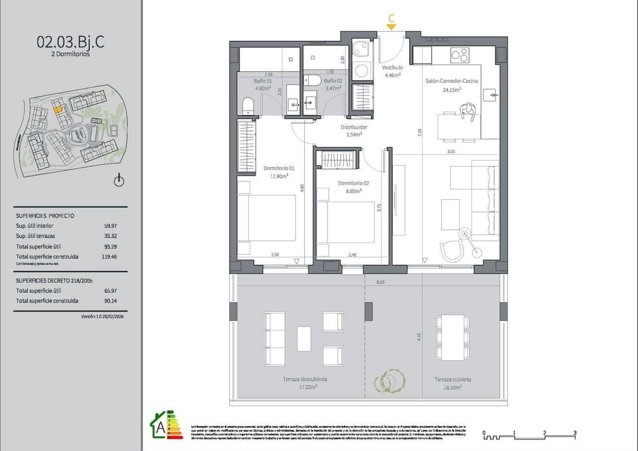 2 bedroom Apartment for sale in Mijas with pool - € 366,000 (Ref: 9907972)