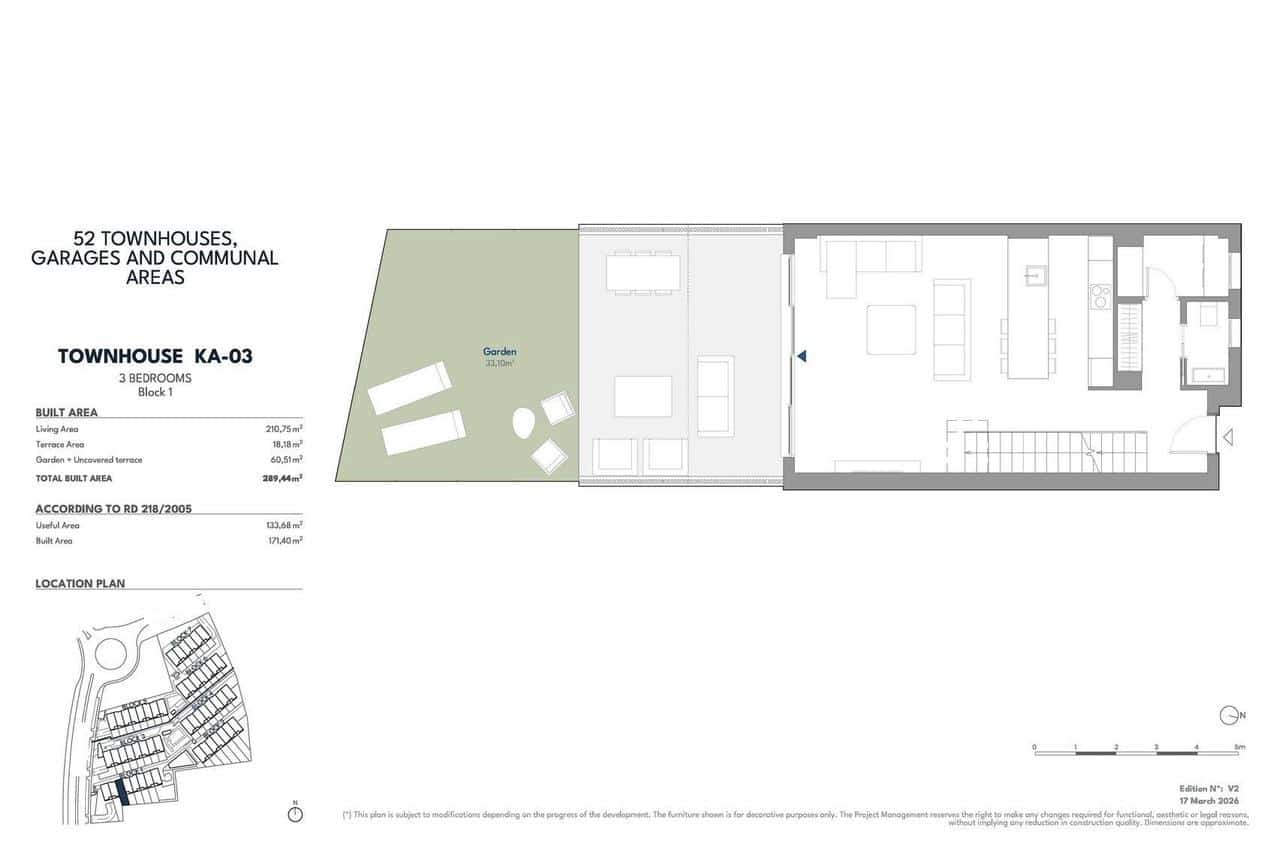 3 sovrum Hus till salu i Fuengirola med pool - 995 000 € (Ref: 9907998)
