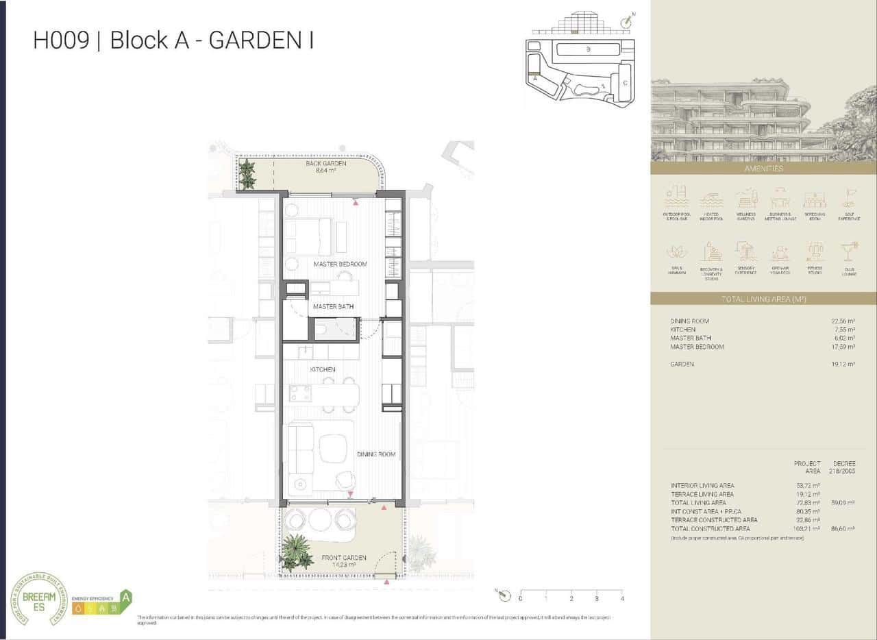 1 makuuhuone Huoneisto myytävänä paikassa Fuengirola mukana uima-altaan - 375 000 € (Ref: 9908003)