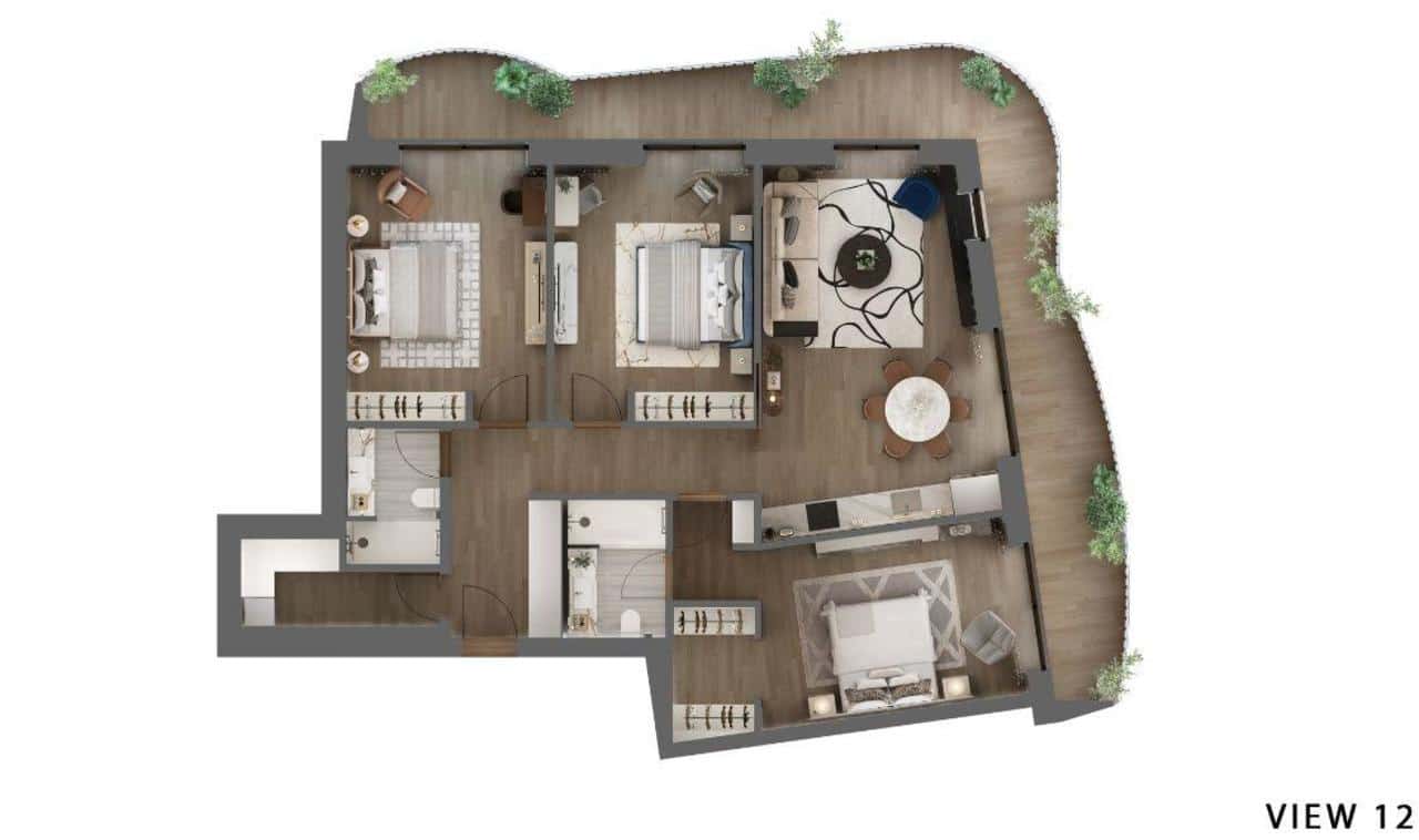 3 soverom Leilighet til salgs i La Linea de la Concepcion med svømmebasseng - € 1 336 213 (Ref: 9908008)