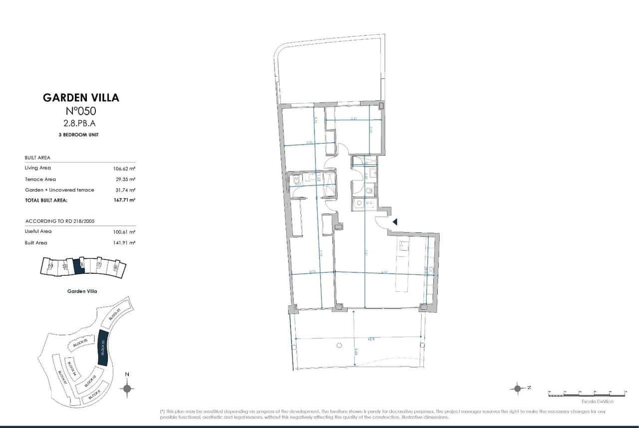 3 makuuhuone Huoneisto myytävänä paikassa Fuengirola mukana uima-altaan - 745 000 € (Ref: 9908010)