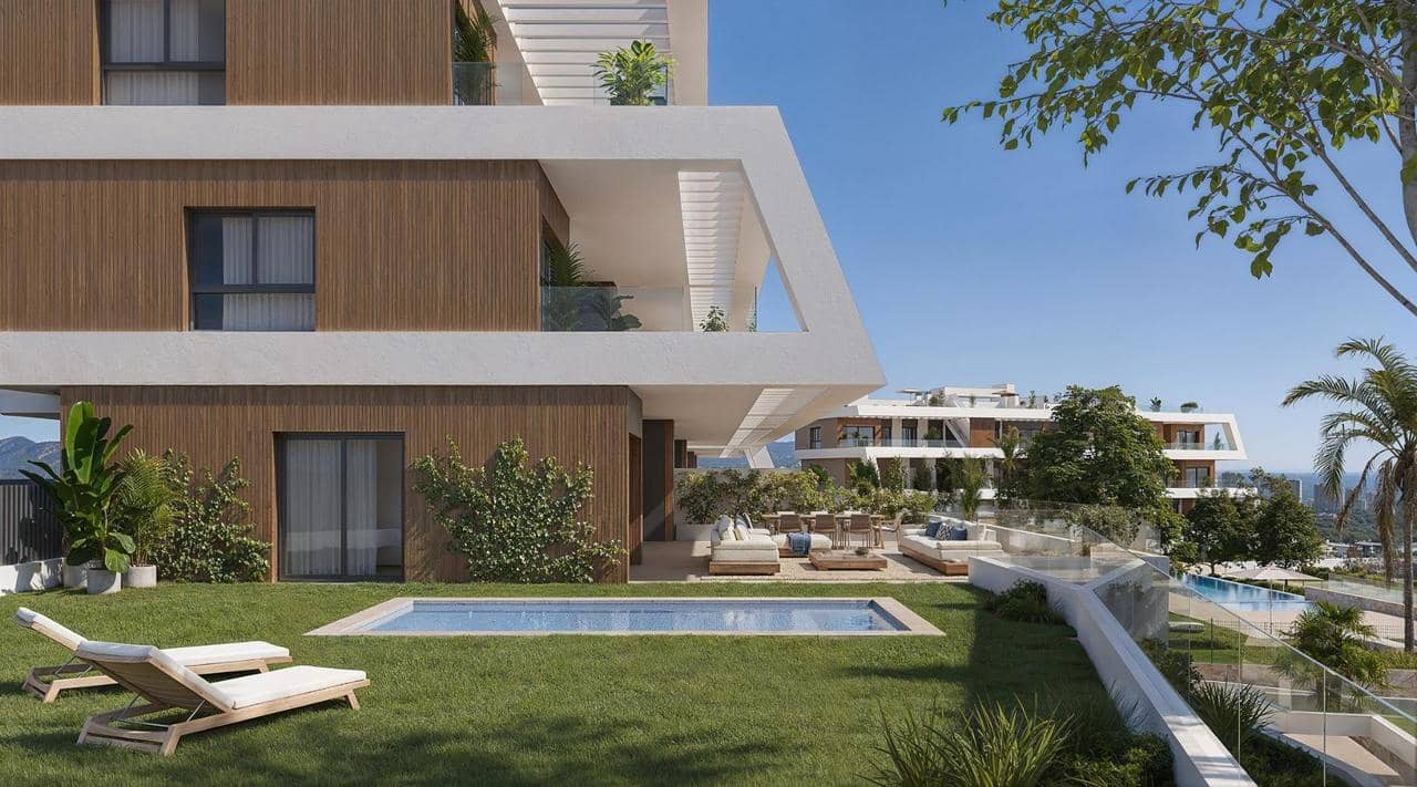 2 soveværelse Penthouse til salg i Finestrat med swimmingpool garage - € 470.000 (Ref: 9908024)