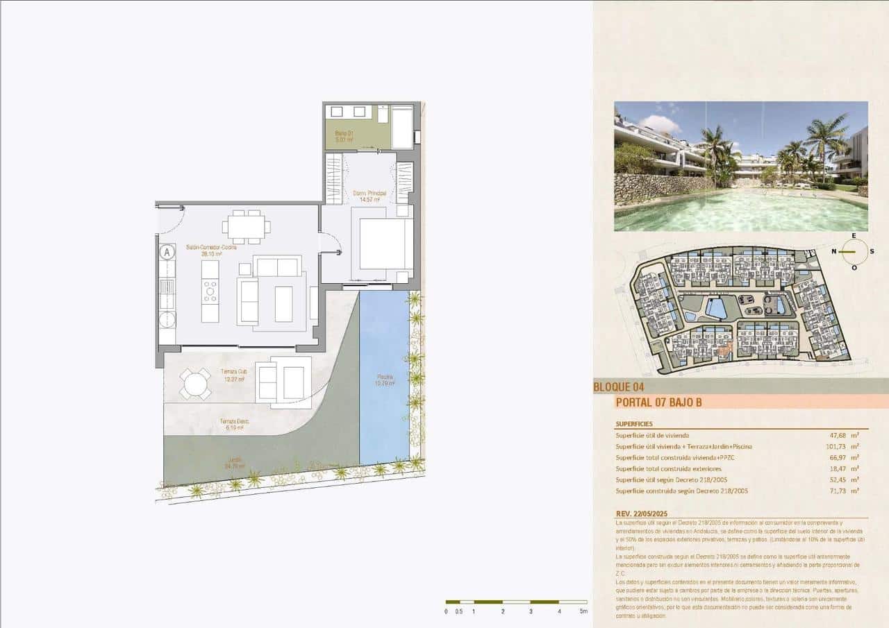 1 bedroom Apartment for sale in Estepona with pool - € 439,000 (Ref: 9910116)