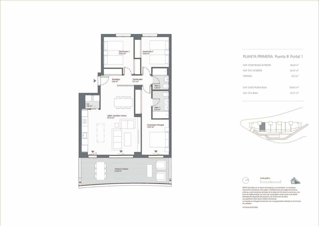 3 soveværelse Lejlighed til salg i Rincon de la Victoria med swimmingpool garage - € 408.000 (Ref: 9910146)
