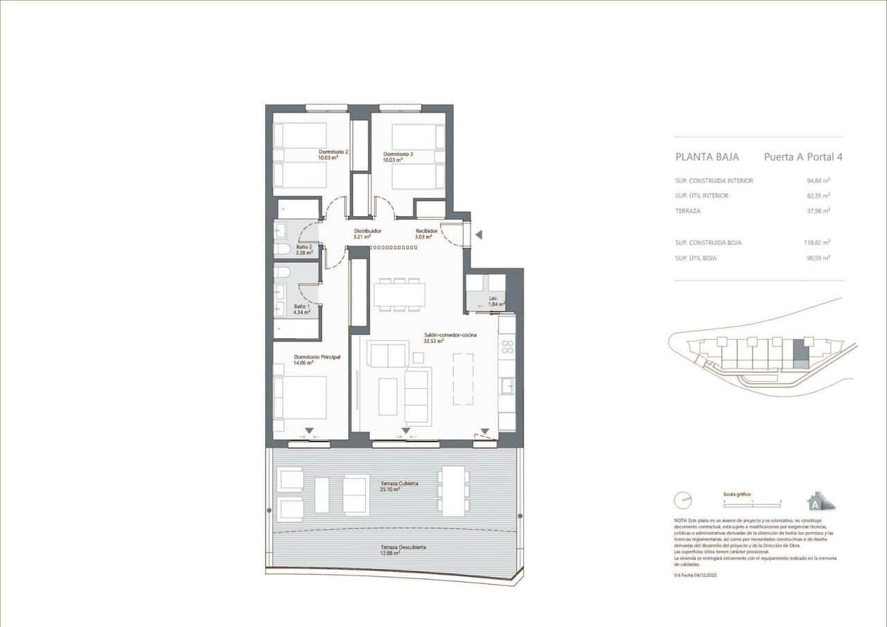 3 bedroom Apartment for sale in Rincon de la Victoria with pool - € 400,000 (Ref: 9910150)