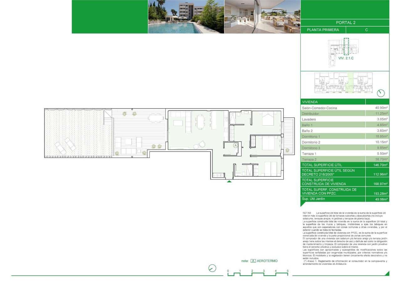 3 soveværelse Lejlighed til salg i Estepona med swimmingpool - € 620.000 (Ref: 9910187)