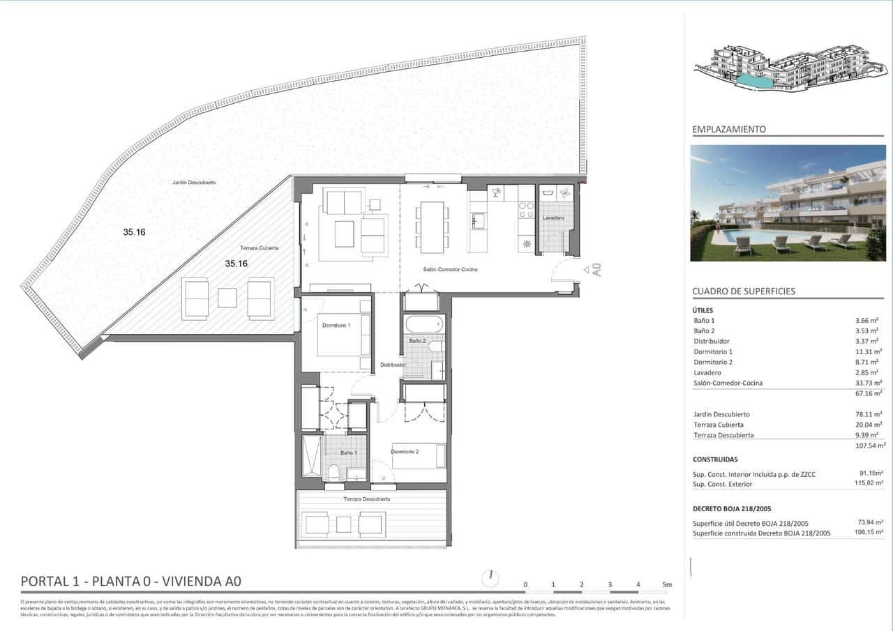 2 soveværelse Lejlighed til salg i Estepona med swimmingpool - € 499.000 (Ref: 9910192)