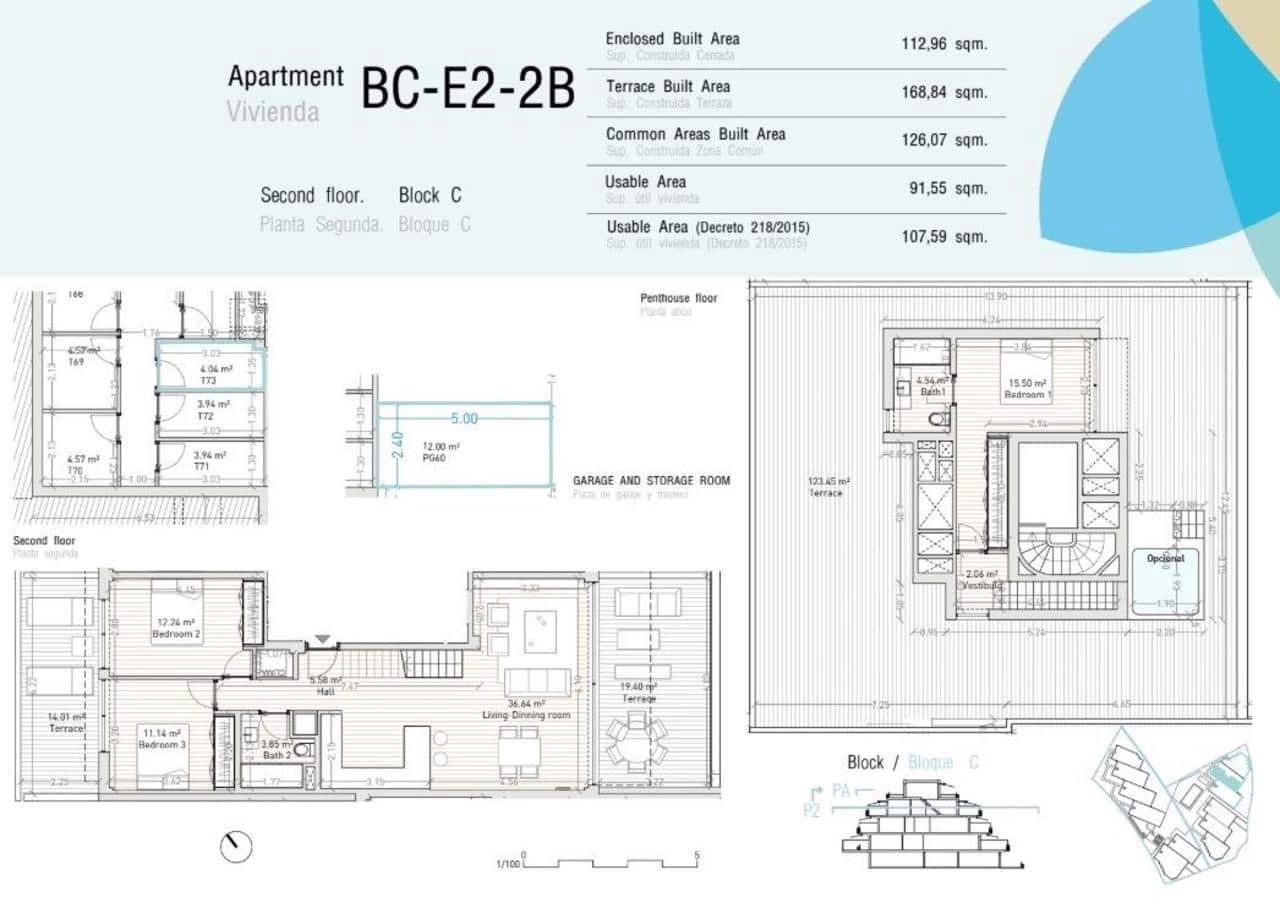 3 sypialnia Apartament na sprzedaż w Estepona z basenem - 465 000 € (Ref: 9910257)