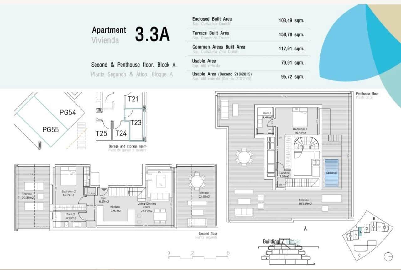 2 camera da letto Attico in vendita in Estepona con piscina - 552.000 € (Rif: 9910280)