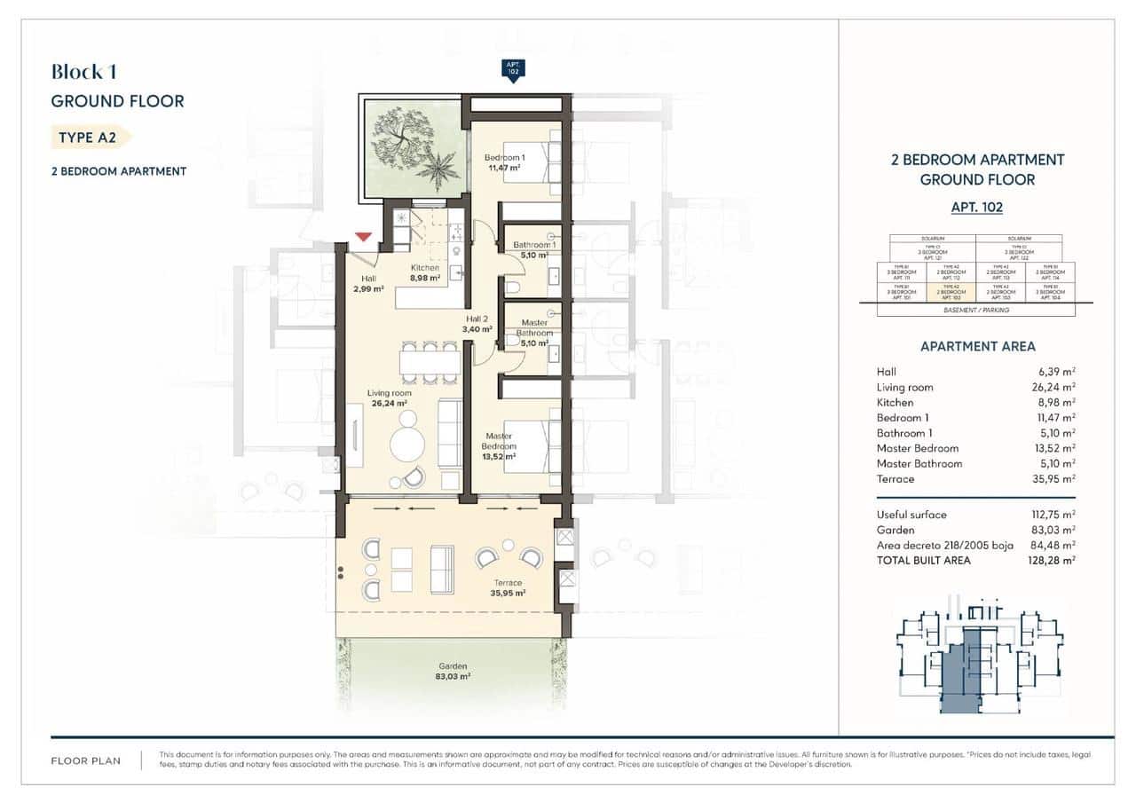 2 makuuhuone Huoneisto myytävänä paikassa Estepona mukana uima-altaan - 520 000 € (Ref: 9910294)