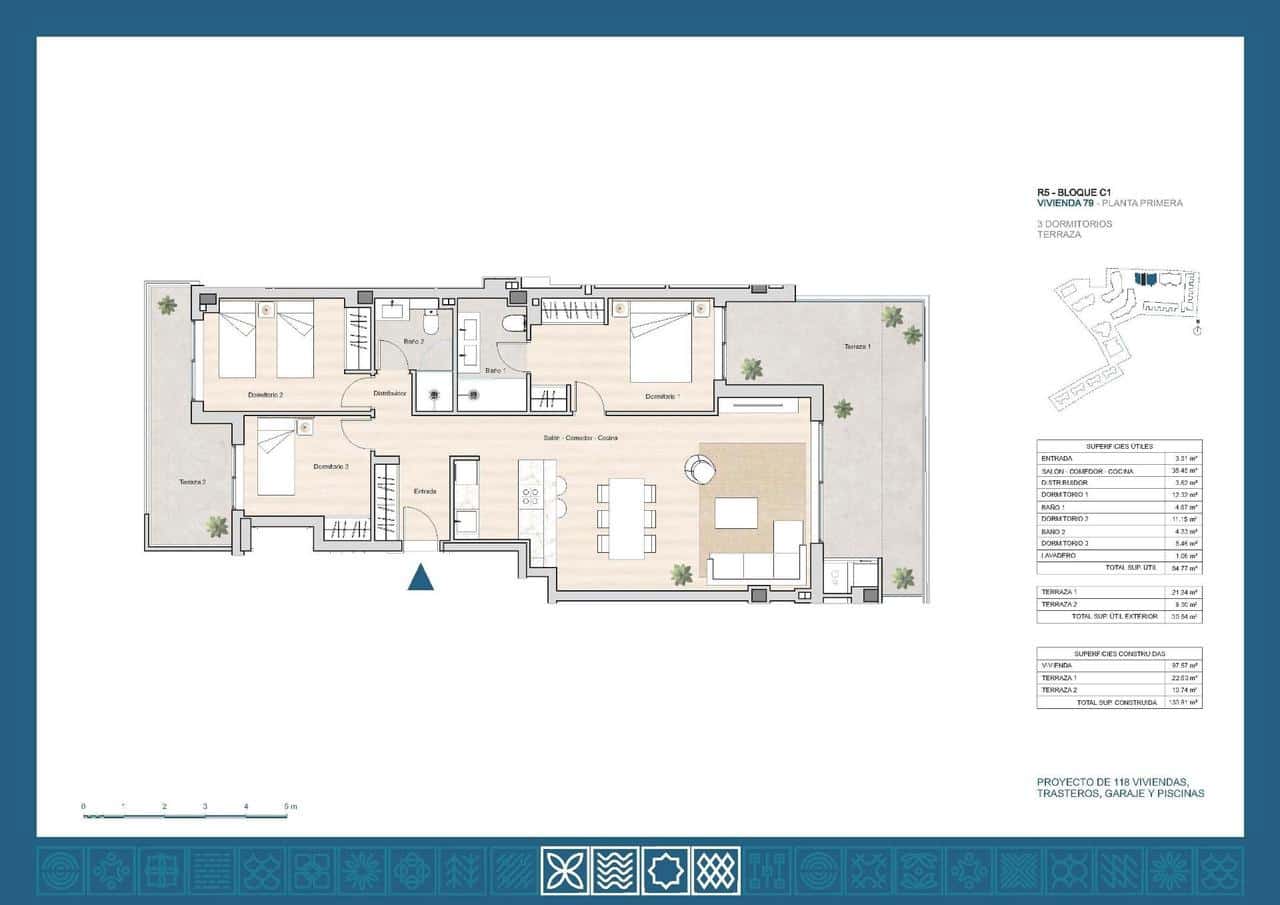 3 bedroom Apartment for sale in La Linea de la Concepcion with pool - € 430,000 (Ref: 9910321)