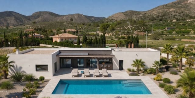 3 bedroom Villa for sale in Macisvenda, Abanilla with pool garage - € 449,500 (Ref: 9915325)