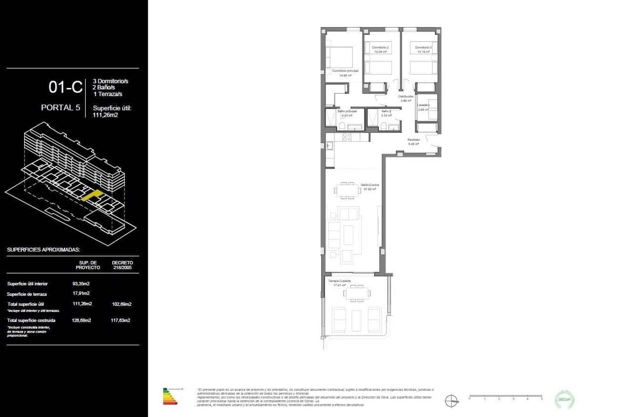 3 slaapkamer Appartement te koop in Torremolinos met zwembad garage - € 532.000 (Ref: 9915338)