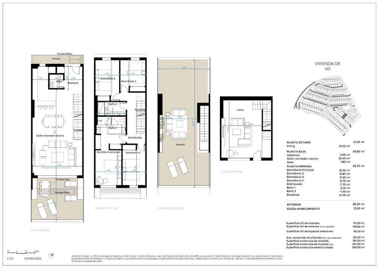 Casa de 4 habitaciones en Mijas en venta con piscina garaje - 773.000 € (Ref: 9916504)