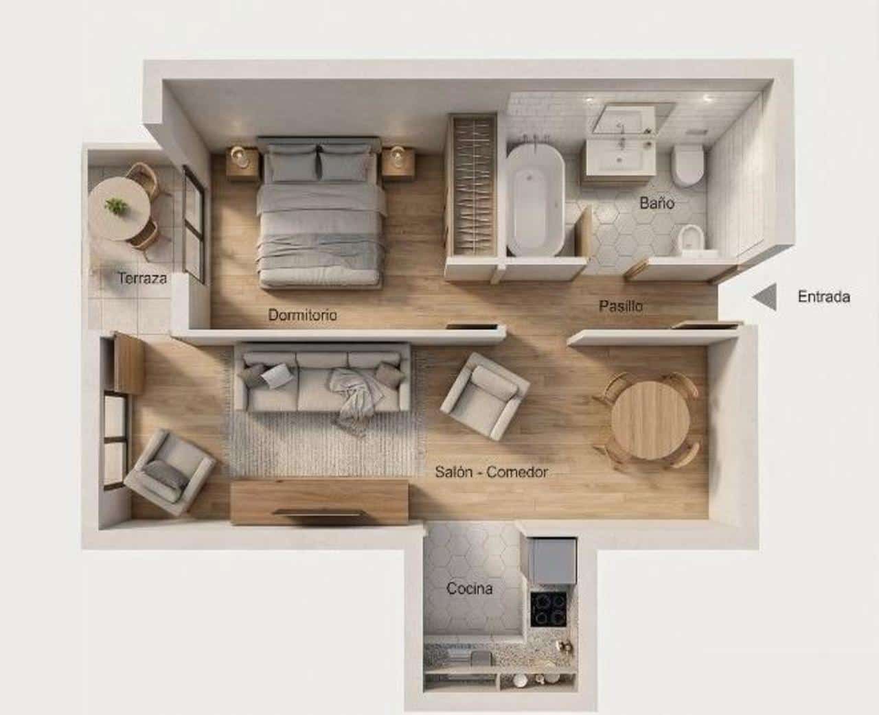 1 chambre Appartement à vendre à Torrevieja avec piscine - 137 500 € (Ref: 9926899)