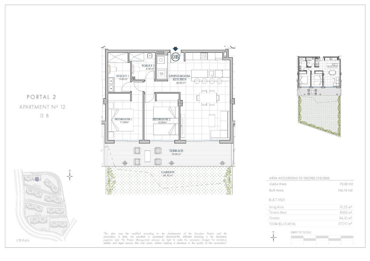 2 makuuhuone Huoneisto myytävänä paikassa Fuengirola mukana uima-altaan - 450 000 € (Ref: 9926921)