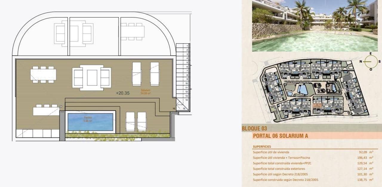 3 Zimmer Penthouse zu verkaufen in Estepona mit Pool Garage - 890.000 € (Ref: 9937608)
