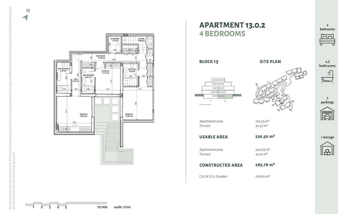 4 sypialnia Apartament na sprzedaż w Benahavis z basenem - 1 050 000 € (Ref: 9937629)