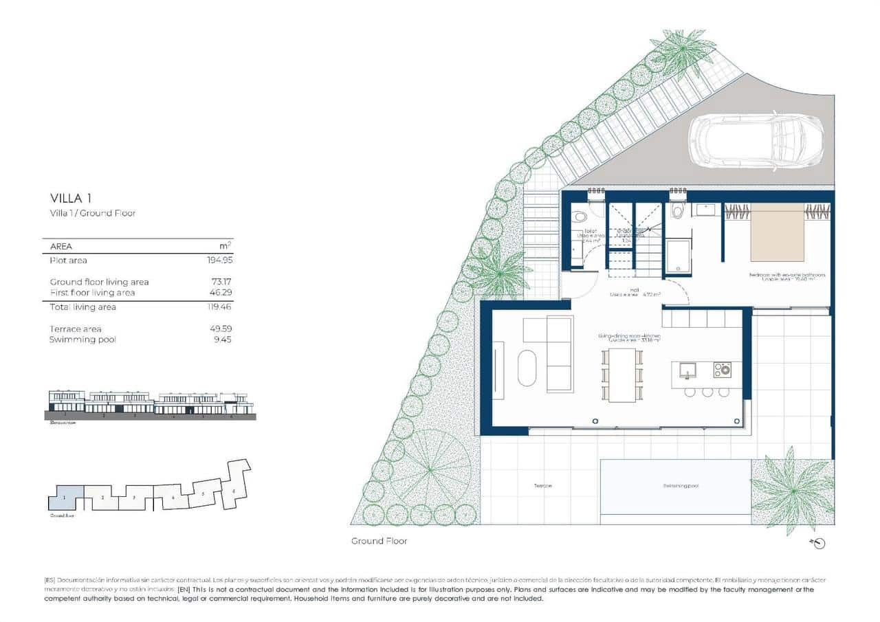 3 camera da letto Villa in vendita in El Valle Golf Resort con piscina - 680.000 € (Rif: 9949310)